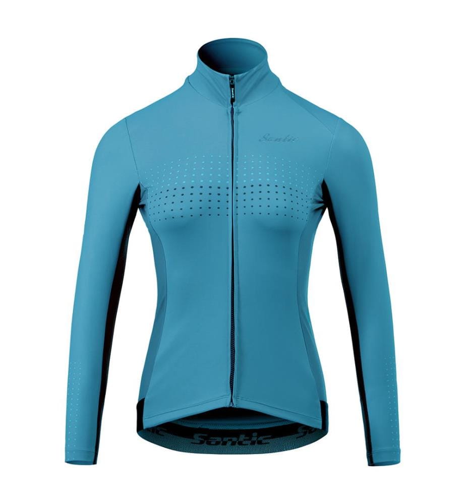 SANTIC - Frühling/Herbst winddichte Fahrradjacken - Blau