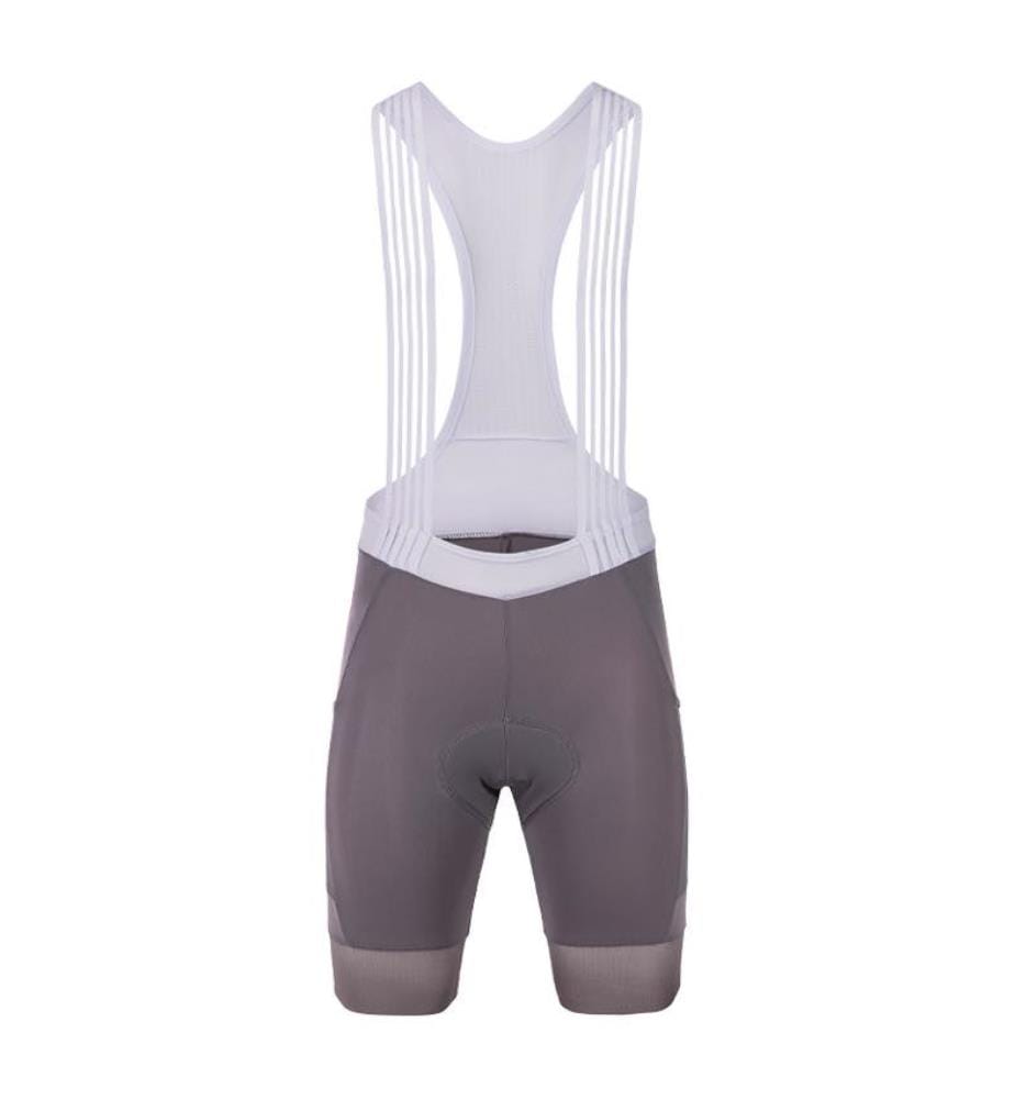 Pantaloncini con bretelle Duchamp II - Viola