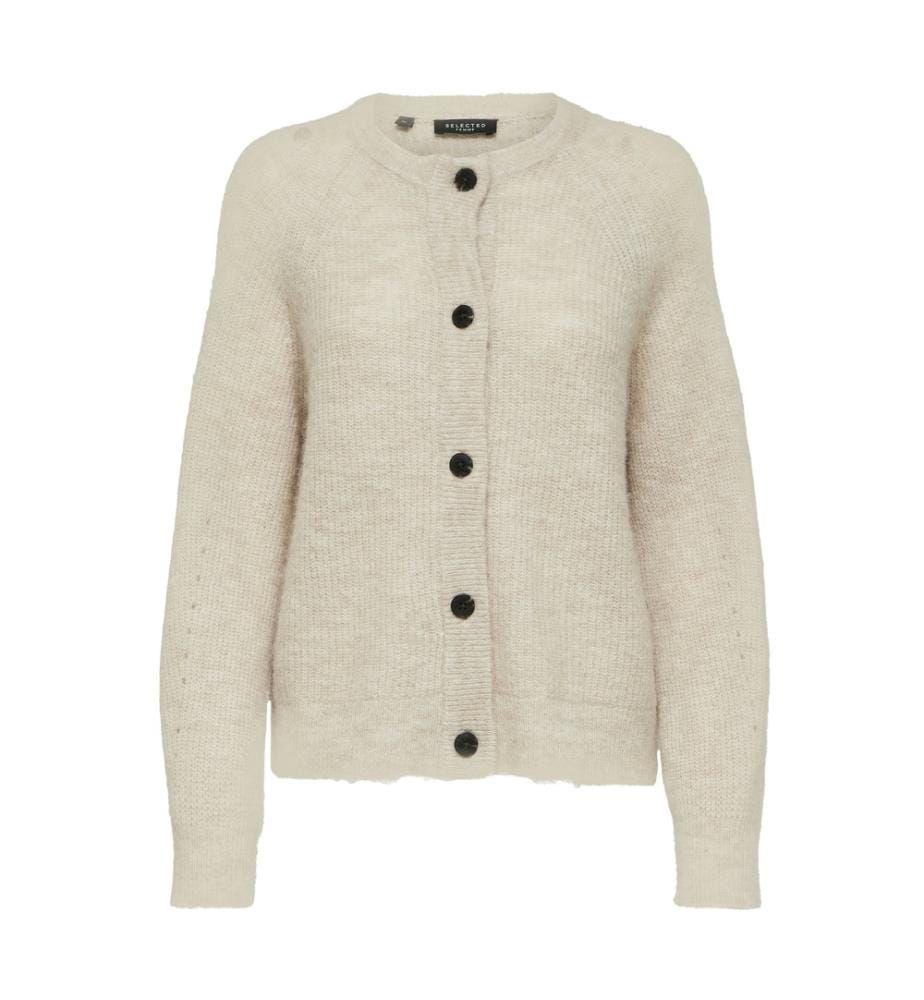 Cardigan lavorato a maglia - Heather birch