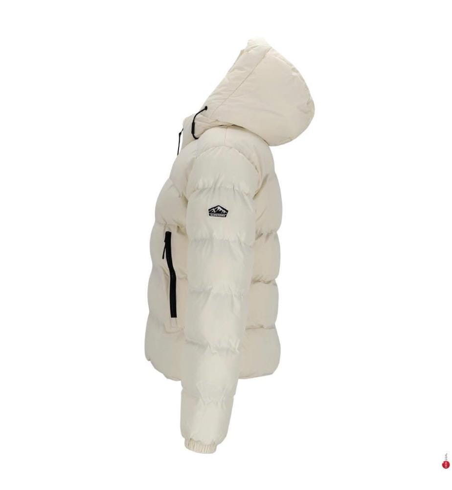 Sport Daunenjacke - Creme