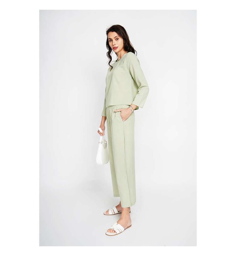 Ensemble Top et Pantalon - Vert
