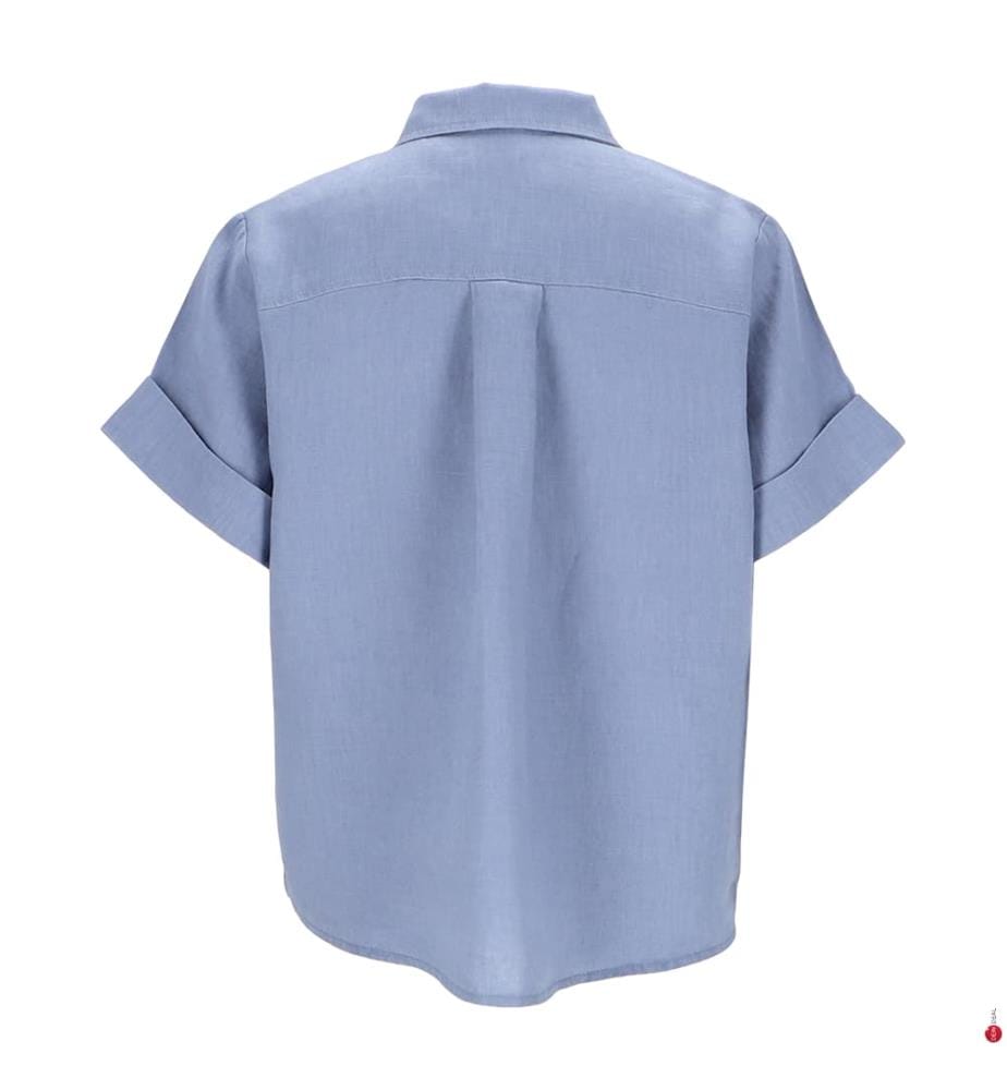 Bluse Boxy - Denim
