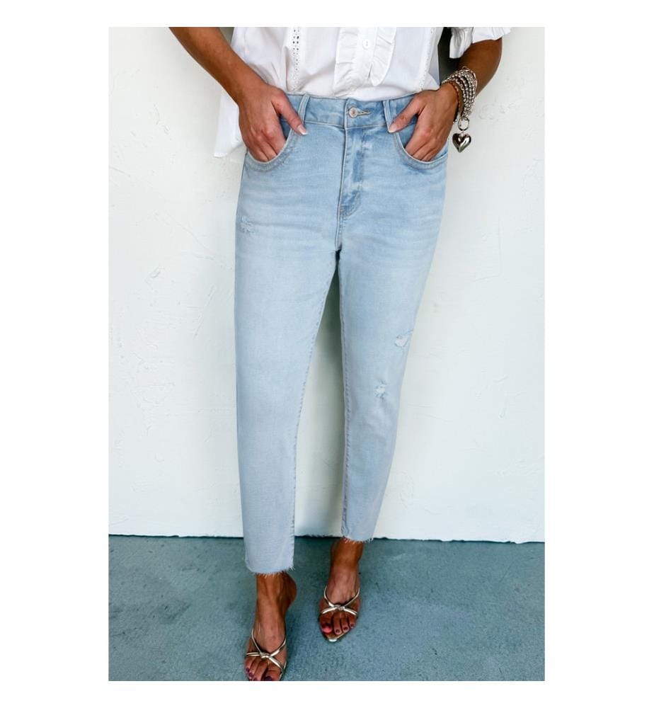 Mid-rise Skinny Jeans - Blue