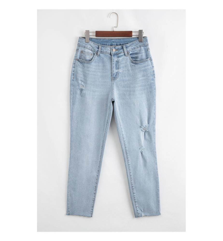Mid-rise Skinny Jeans - Blue