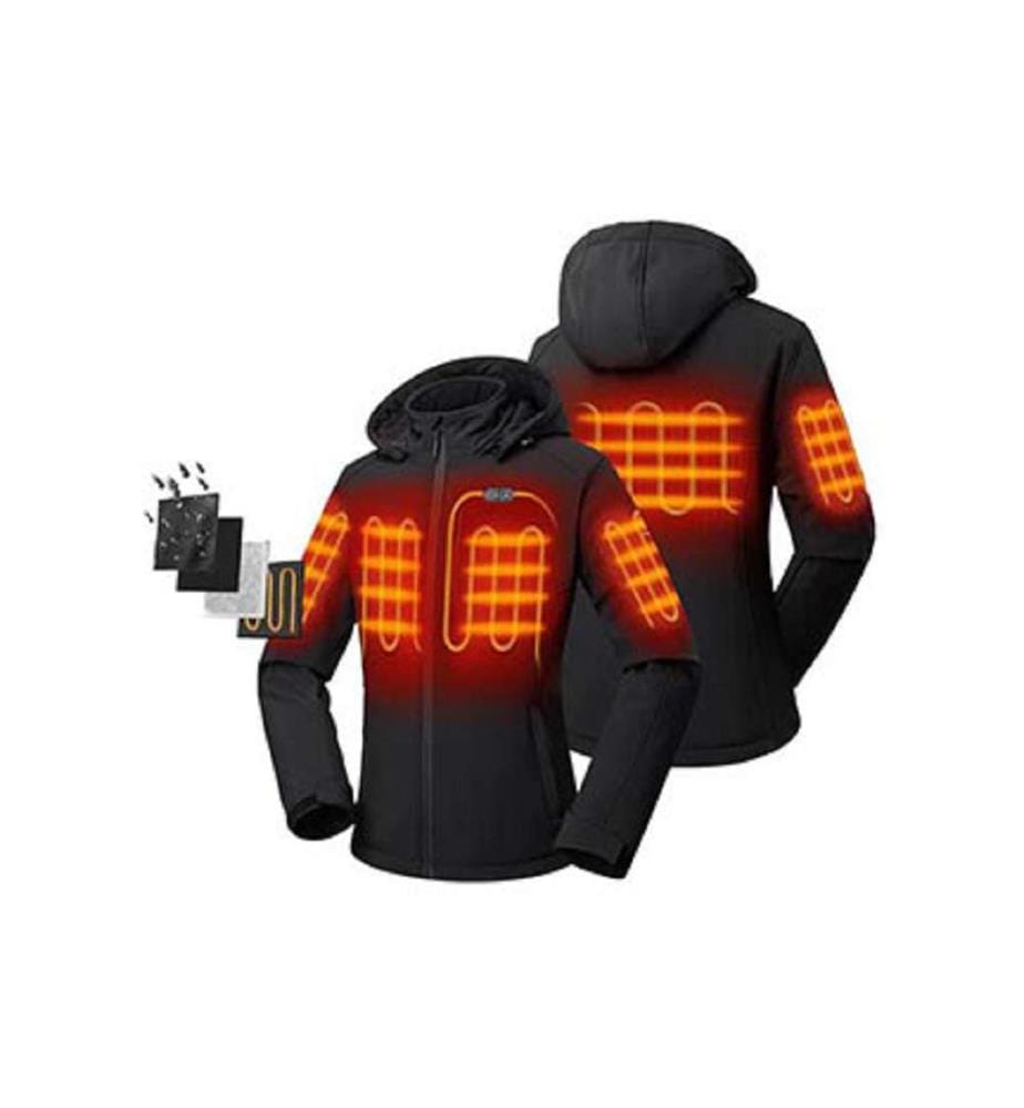 Hochwertige technische Chauffaute-Jacke - Schwarz