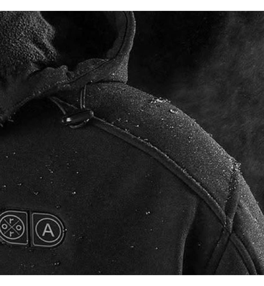 Hochwertige technische Chauffaute-Jacke - Schwarz