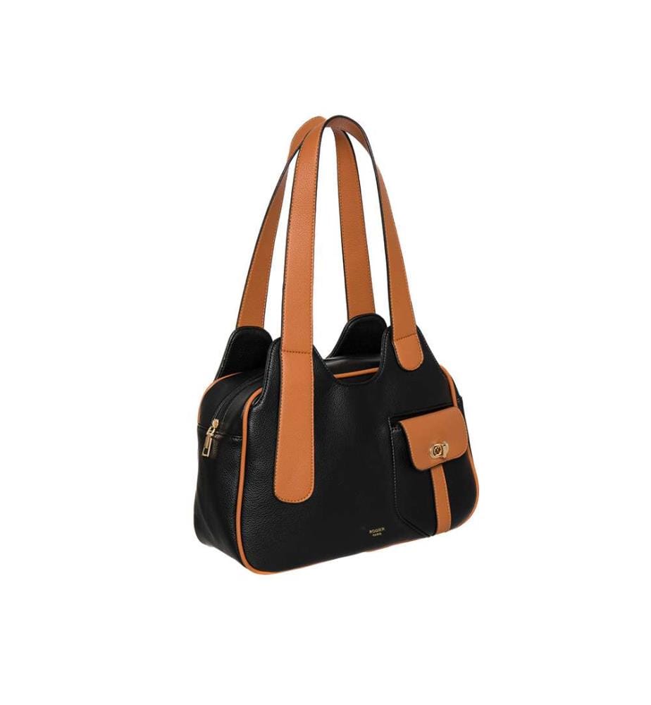 Borsa Come - Nero e cammello