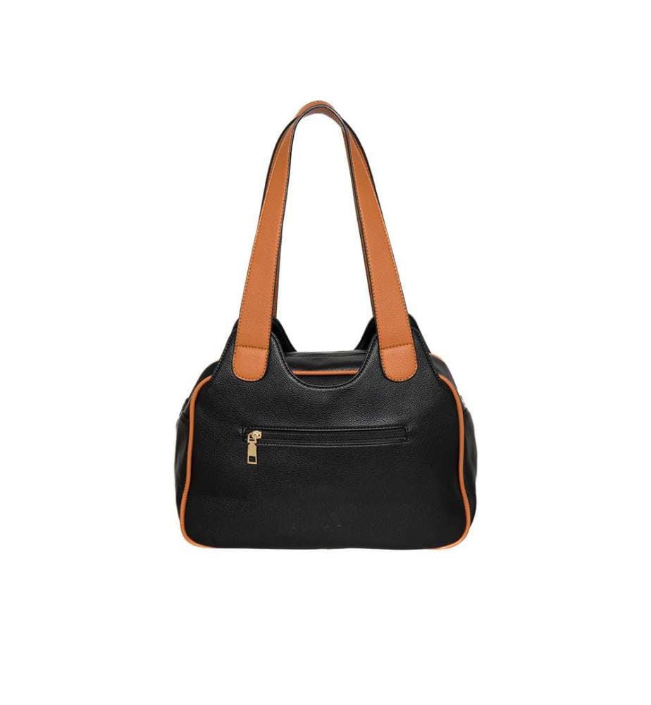 Borsa Come - Nero e cammello