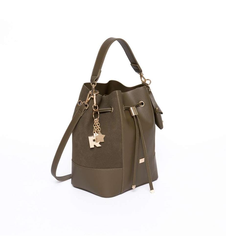 Tasche Eimer Saphir - Dunkelbraun