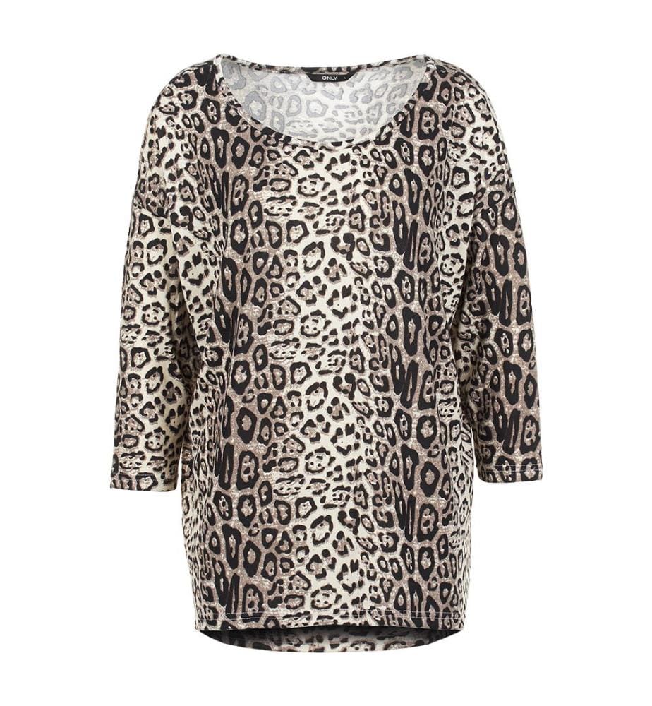 Top Elcos - Beige e nero