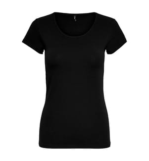T-Shirt Live Love - Schwarz