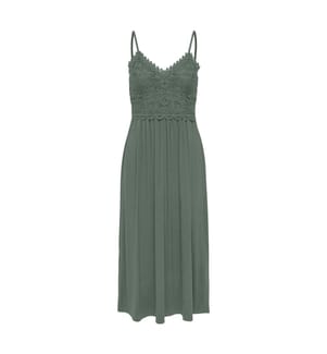 Langes Kleid Honey - Grün