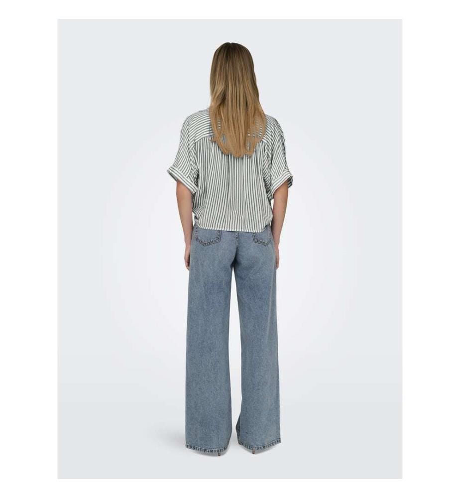 Hemd - Cloud Dancer Balsam Green