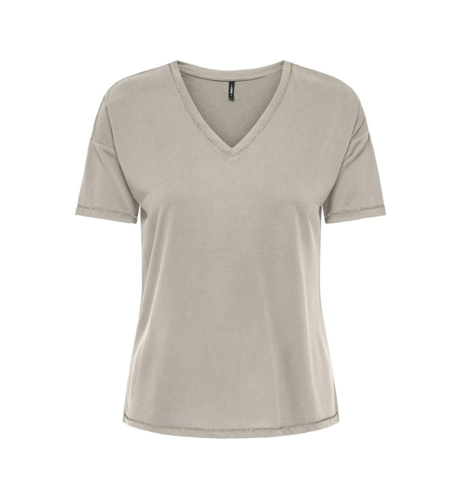 T-Shirt - Bimsstein Gold Glitt