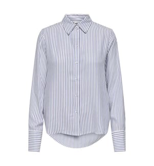 Hemd - Cloud Dancer Anni Blue Stripe