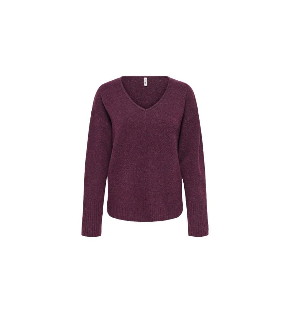 Pullover - Mauve Weinmischung