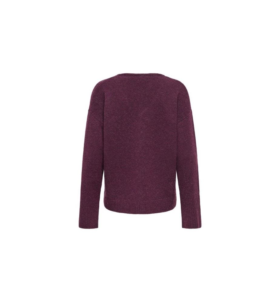 Pullover - Mauve Weinmischung