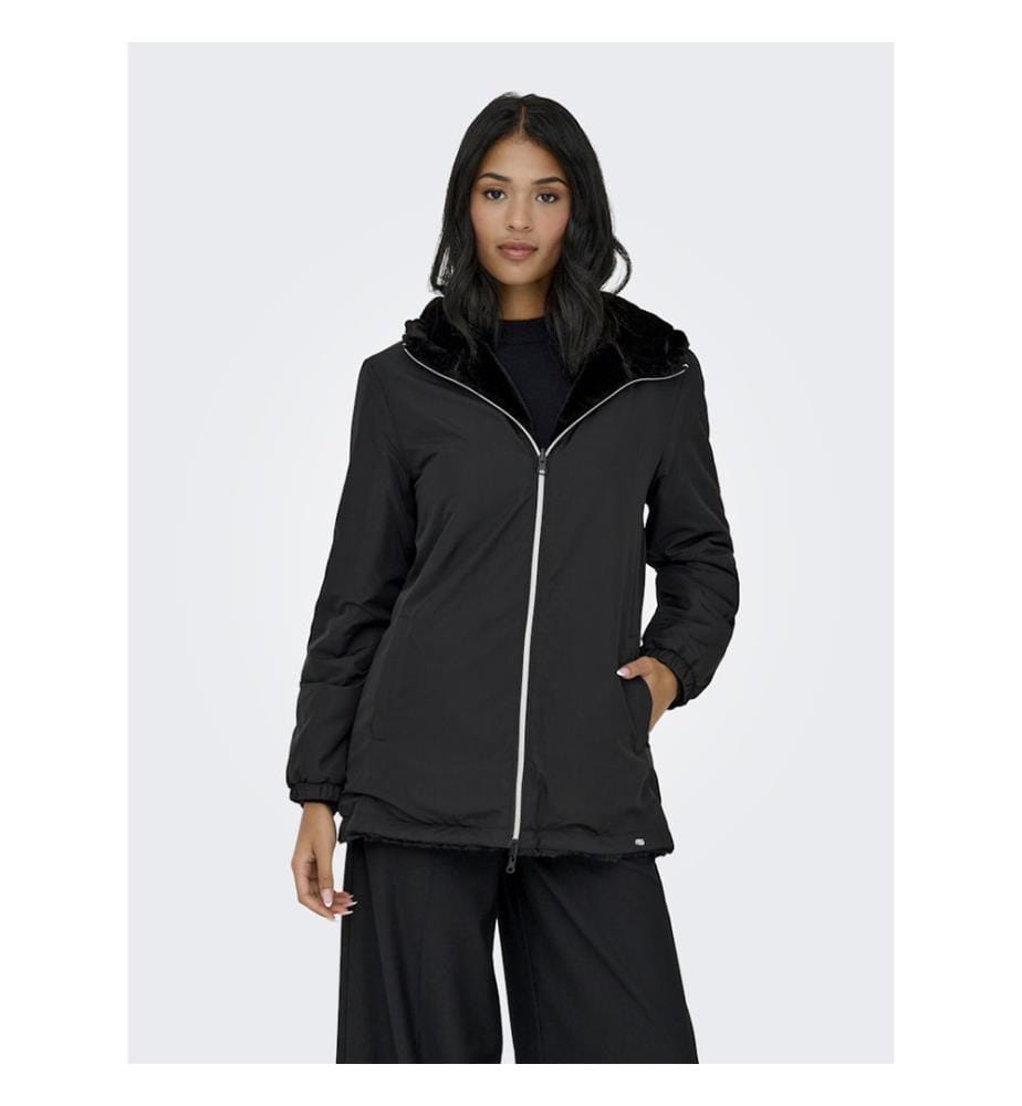 Parka - Black W. Black Fur