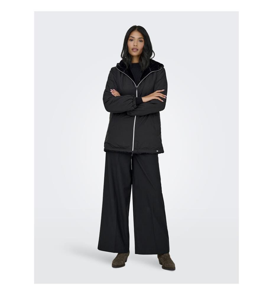 Parka - Black W. Black Fur