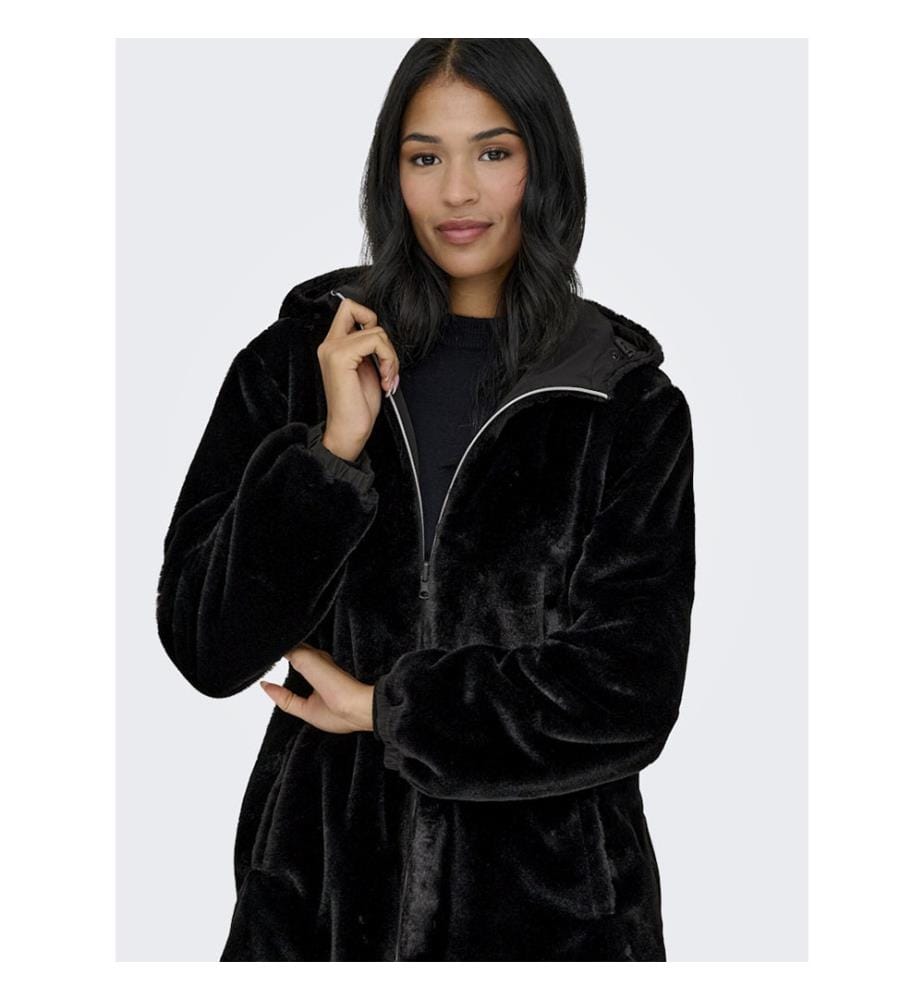 Parka - Black W. Black Fur