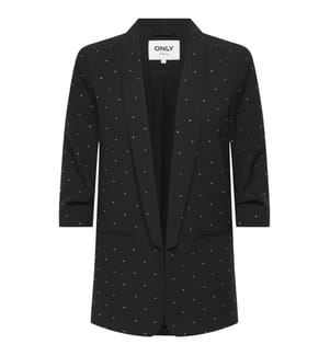 Jacke - Black Silver Rhinestone