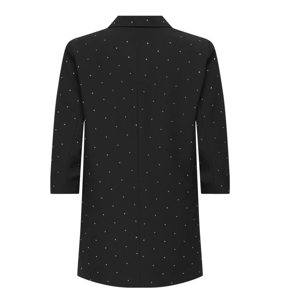 Jacke - Black Silver Rhinestone