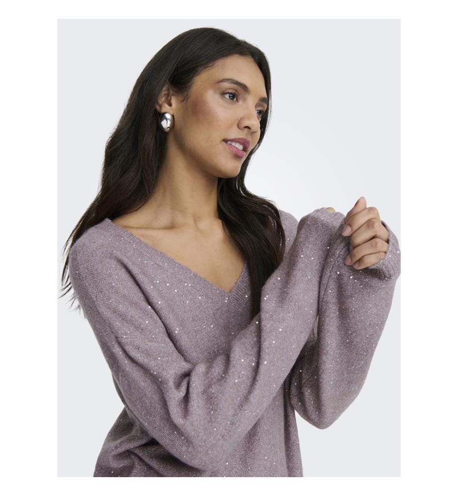 Sweater - Nirvana Melange Silver Sequins