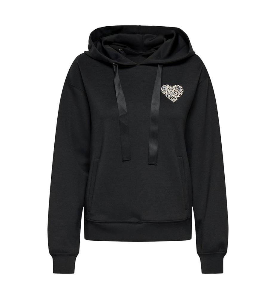 Hoodie - Black Wild