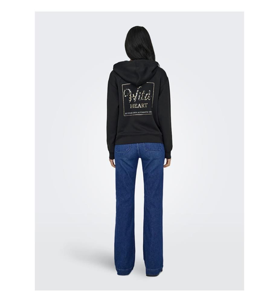 Hoodie - Black Wild