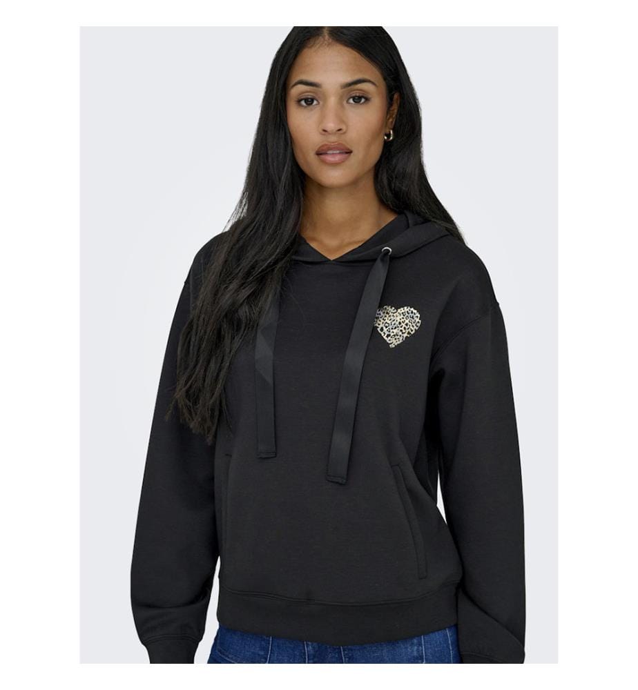 Hoodie - Black Wild