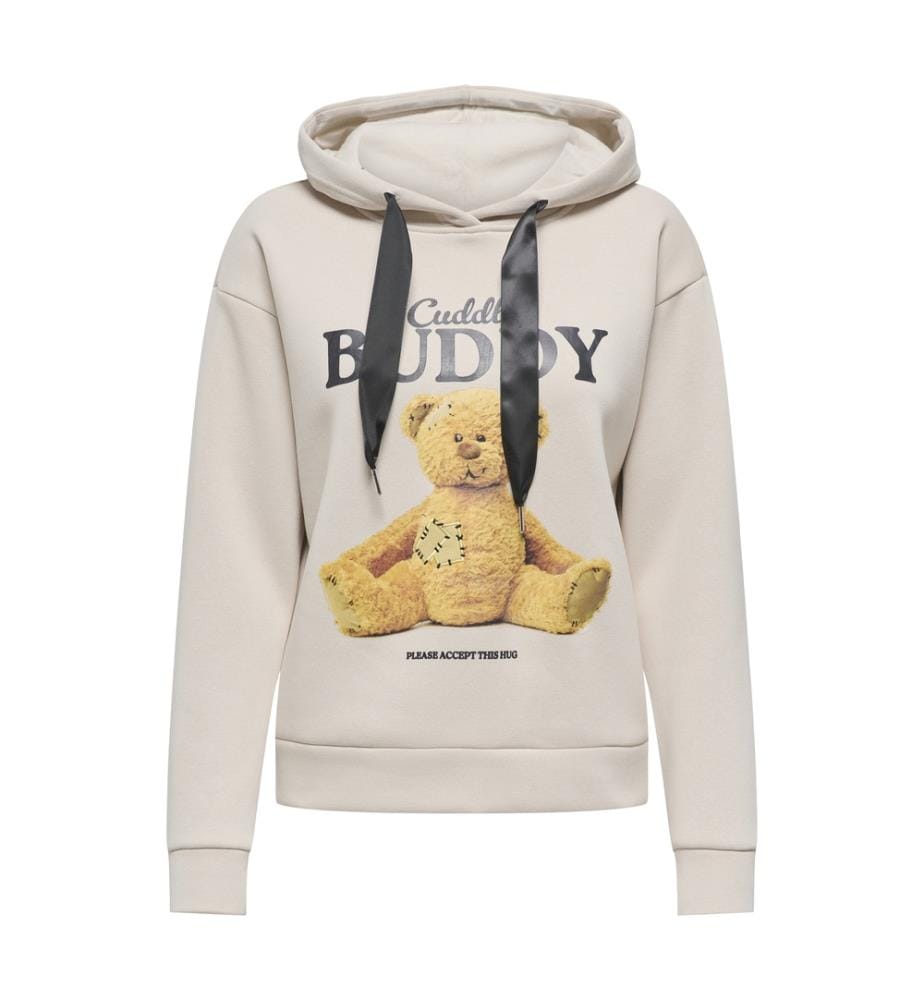 Sweatshirt - Bimsstein Buddy Schwarzer Sateen Schnüre
