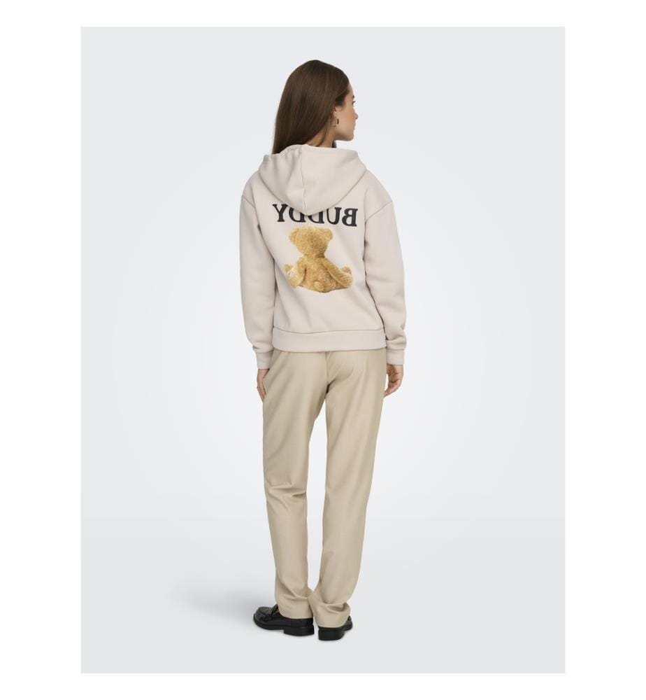 Sweatshirt - Bimsstein Buddy Schwarzer Sateen Schnüre