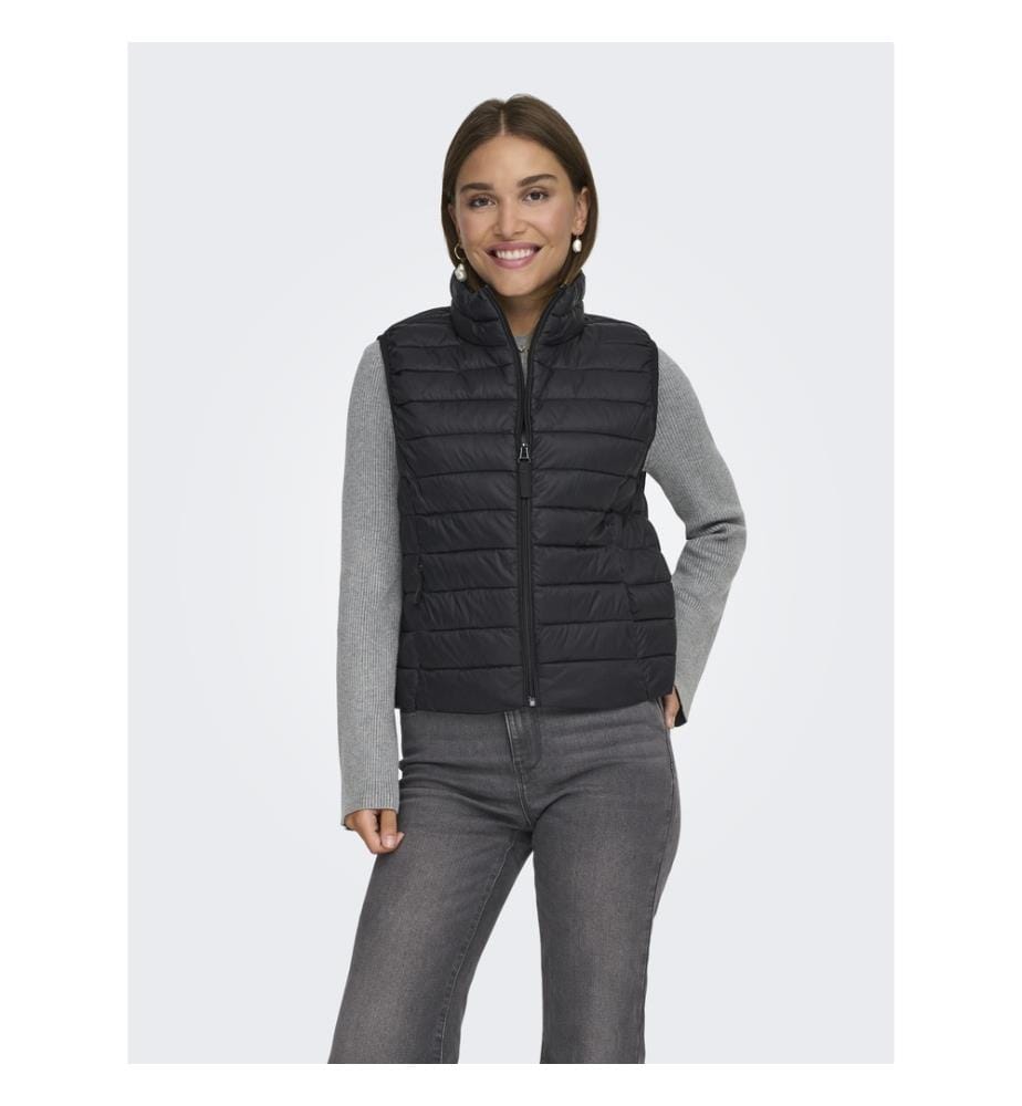 Gilet trapuntato Tahia - Nero