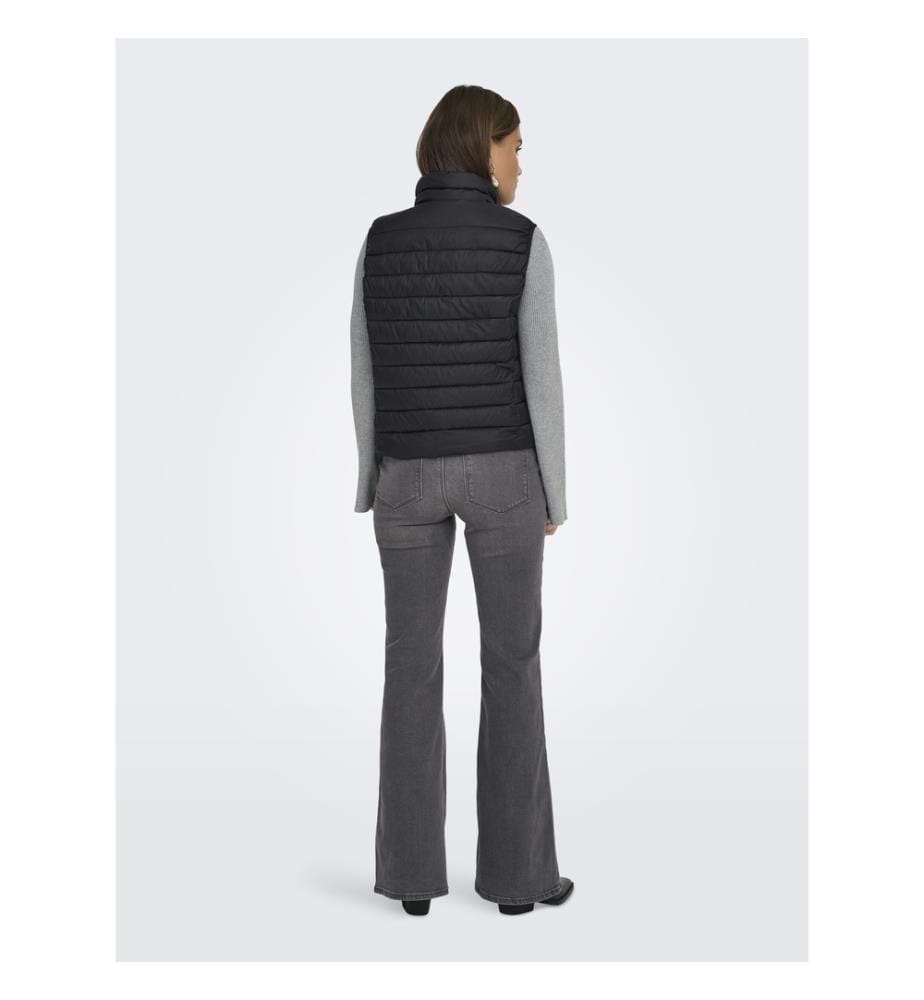 Gilet trapuntato Tahia - Nero