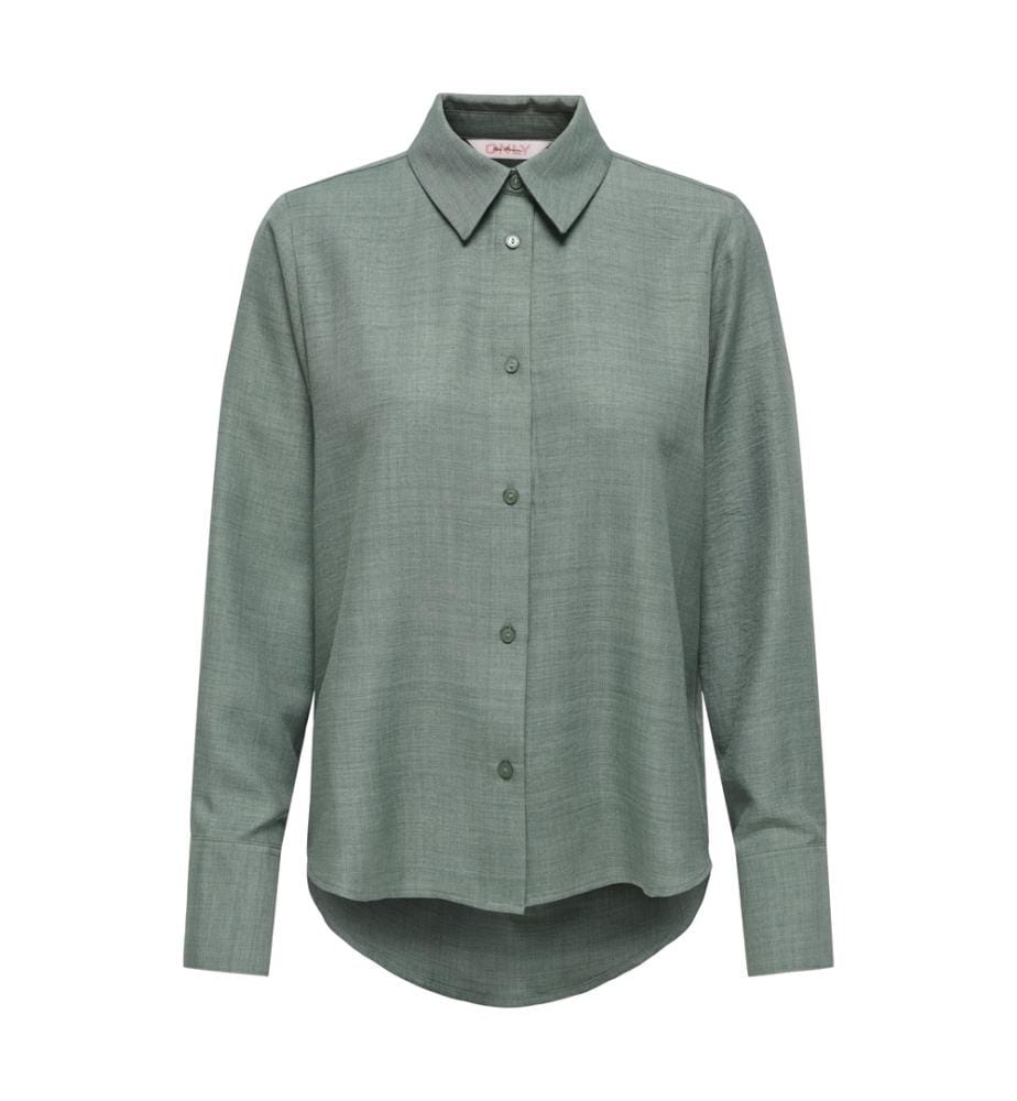 Betty Melli Langarmshirt - Laurel Wreath Melange