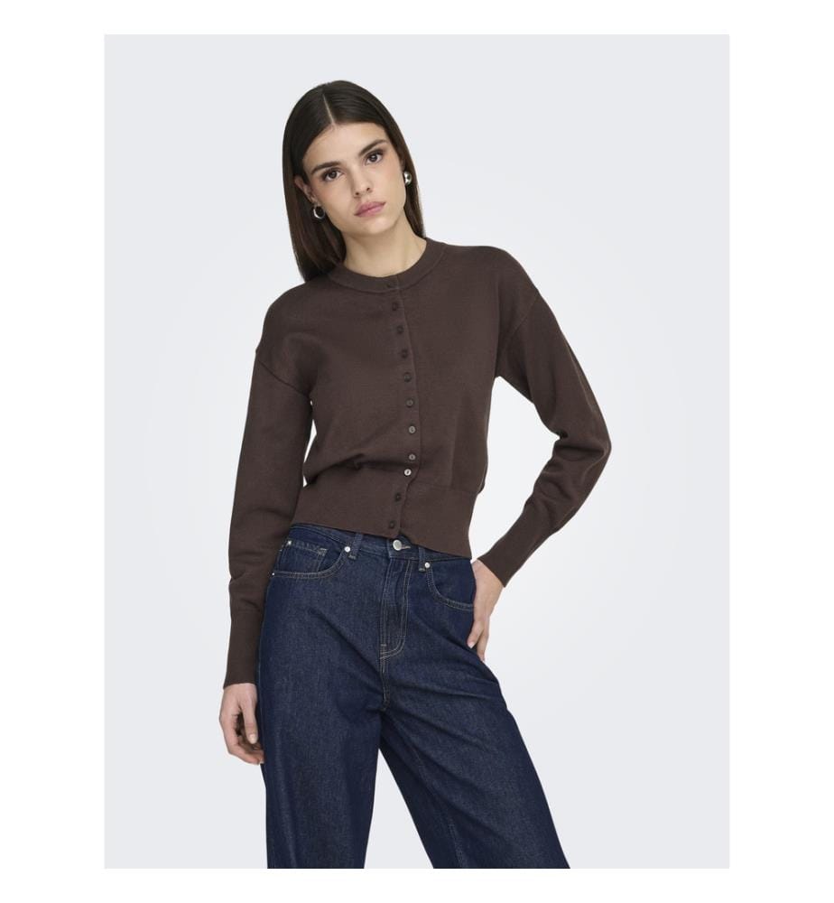 Cardigan en maille - Seal Brown