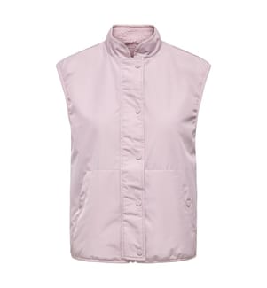 Ärmellose Daunenjacke „Sif Teddy Reversible“ – Violett