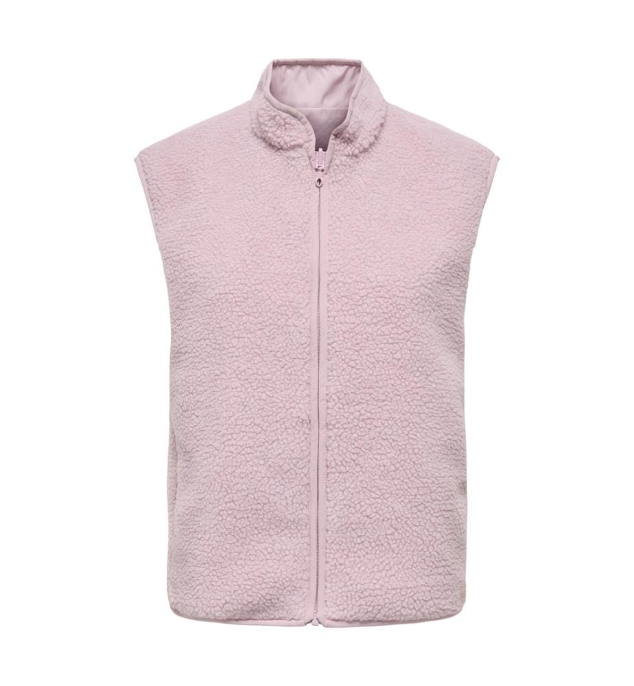 Doudoune sans manches Sif Teddy Reversible - Violet