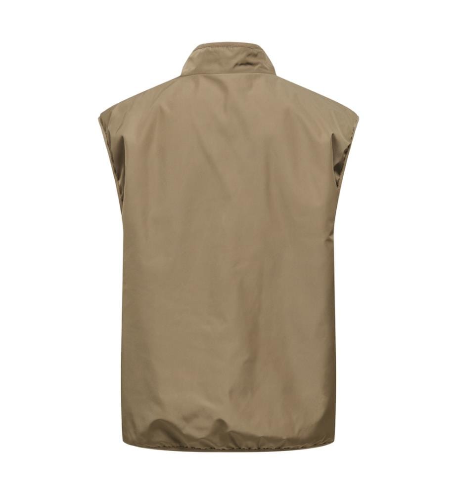 Doudoune sans manches Sif Teddy Reversible - Marron
