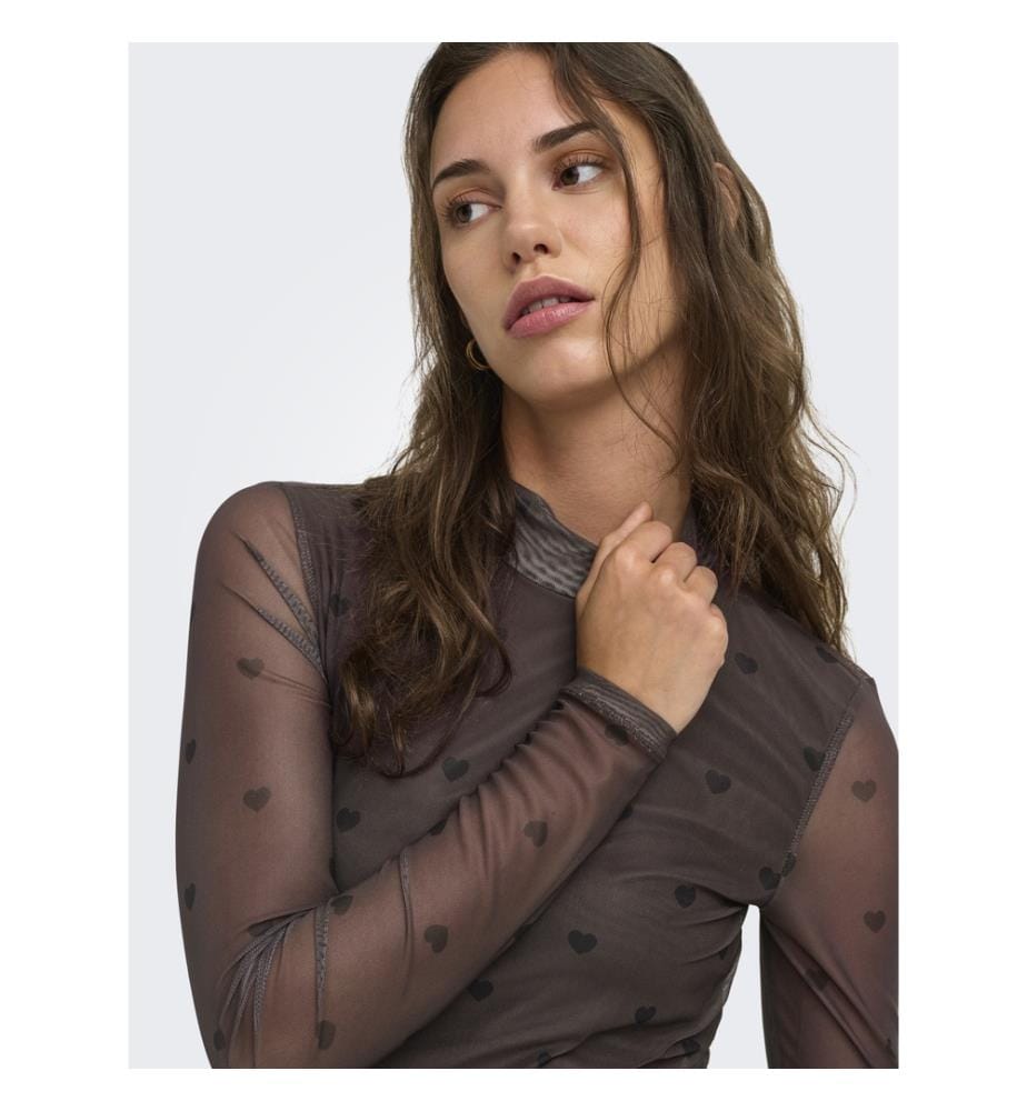 Long-Sleeve T-Shirt - Brown