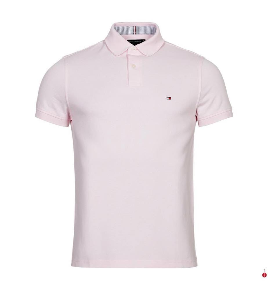 Polo-Shirt Regular Fit - Hellrosa