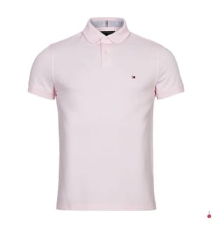 Polo-Shirt Regular Fit - Hellrosa