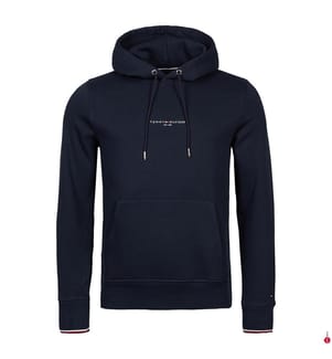 Hoodie Logo Tipped Regular Fit - Marine