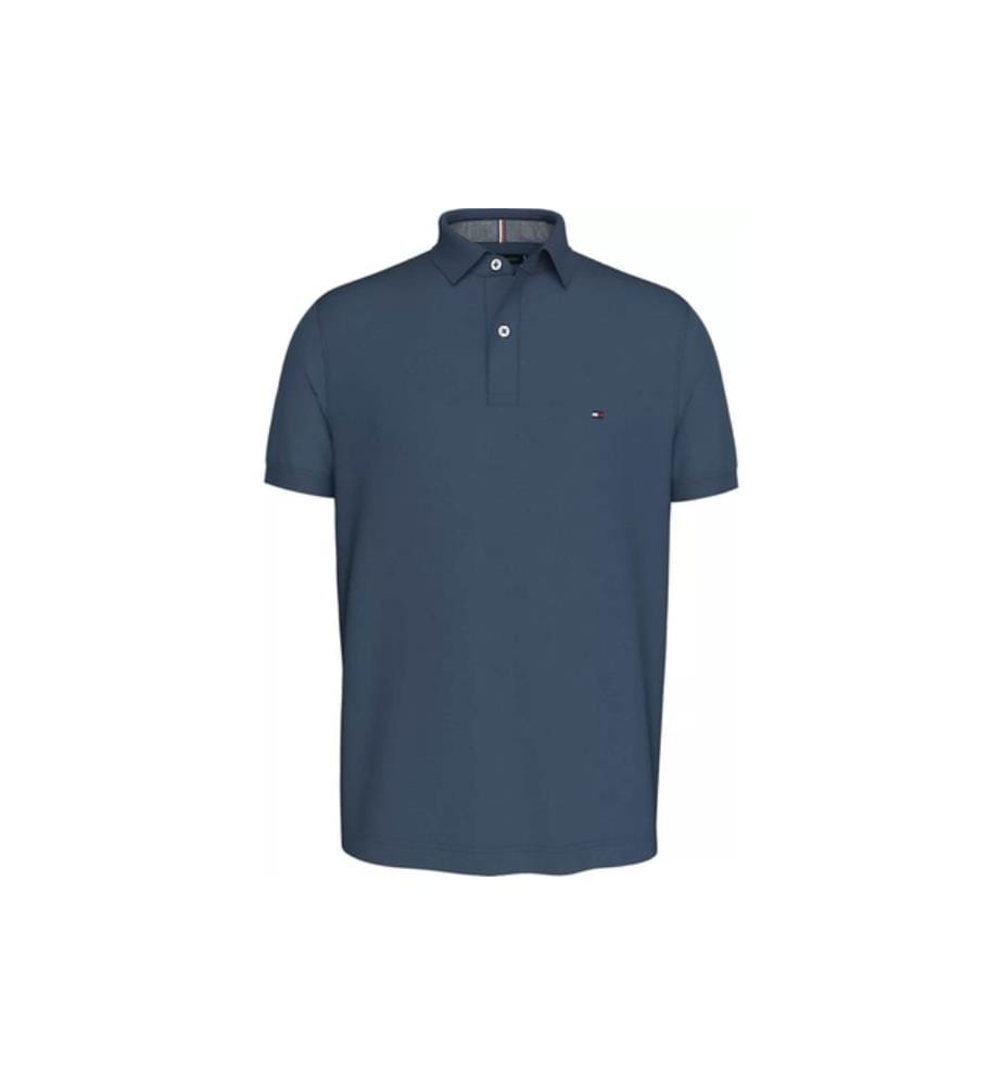 1985 Slim Fit Pique-Poloshirt - Petrolblau