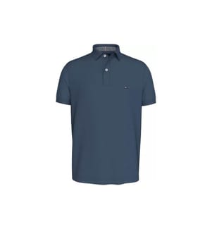 1985 Slim Fit Pique-Poloshirt - Petrolblau