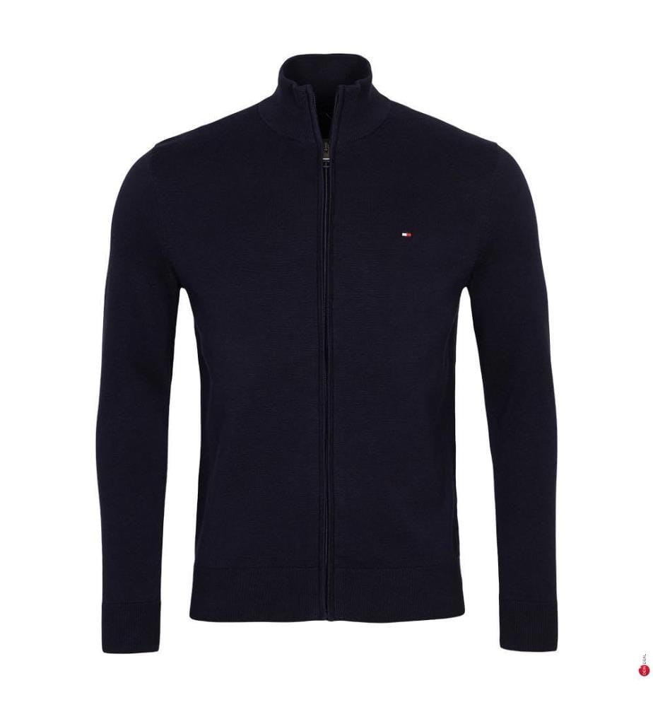 Strickjacke - Marineblau