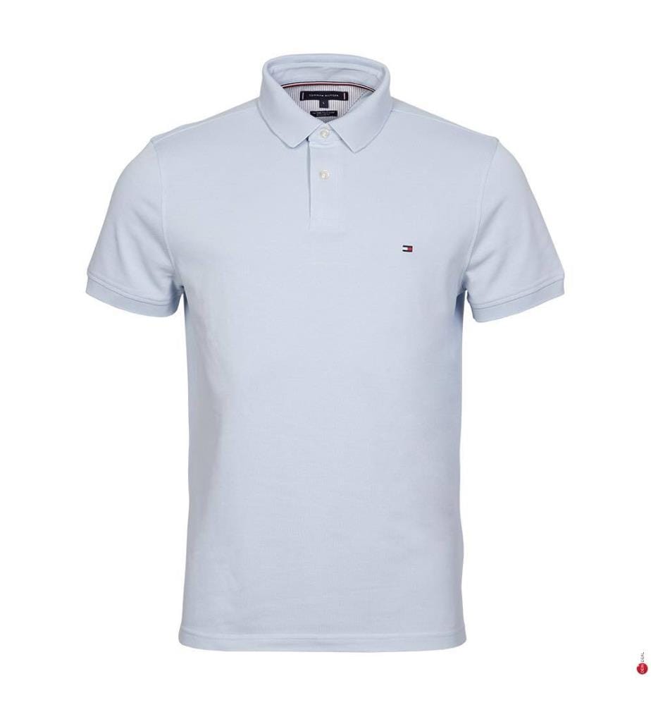 Polo-Shirt Regular Fit - Hellblau
