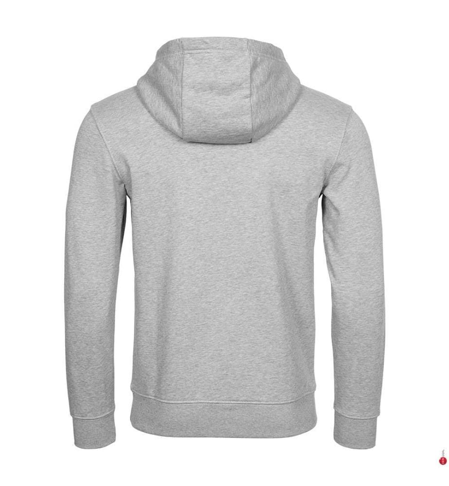 Hoodie Center Stack - Hellgrau