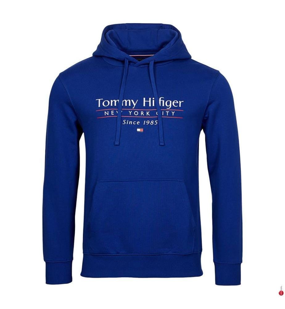 Hoodie Center Stack - Keil blau 000131