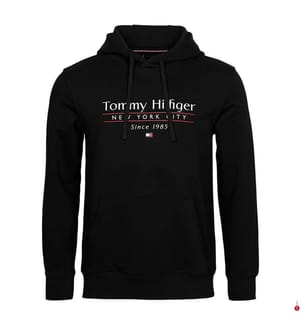 Hoodie Center Stack - Schwarz 660 910